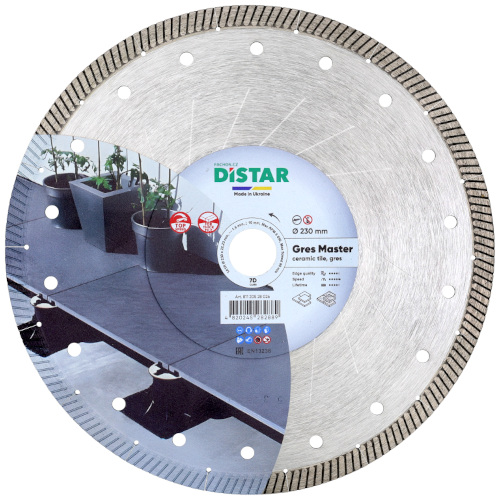 DiStar Gres Master 230mm - vlastnosti